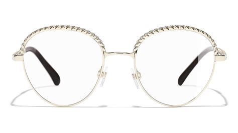 chanel 2184 135 19 50 golden frame metal